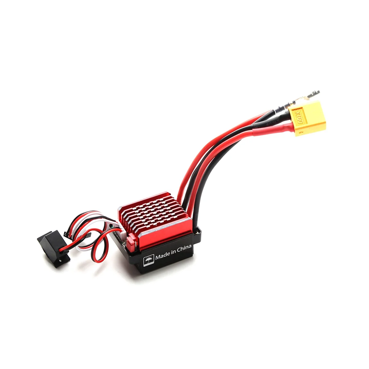 60A Impermeabile Spazzolato Esc Speed Controller Freno Di Retromarcia In Avanti Per 1/10 Rc Crawler Tamiya Axial Scx10 Traxxas Trx4