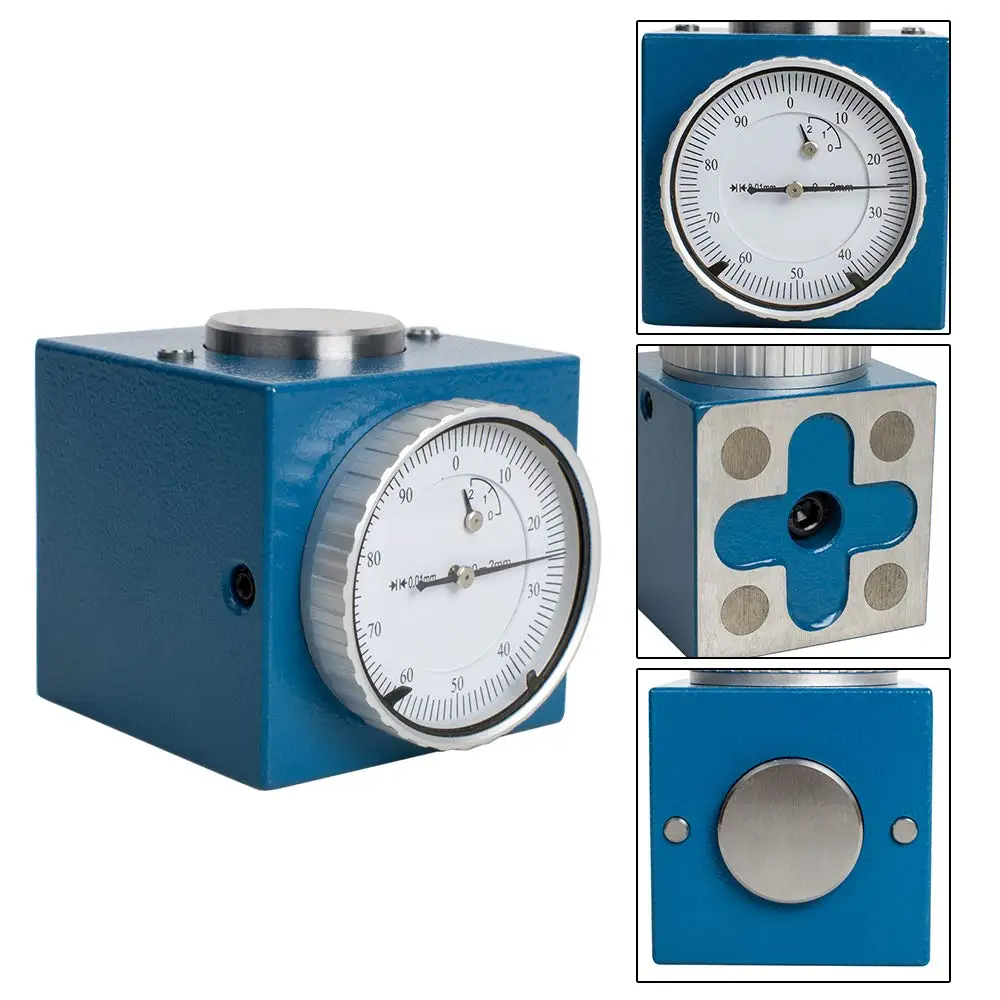 Gamma Metrica 0-2Mm Quadrante Strumento Asse Z Magnetico Zero Presetter Offset Calibro Cnc Elettronico Asse Z Zero-Strumento Pre-Setter