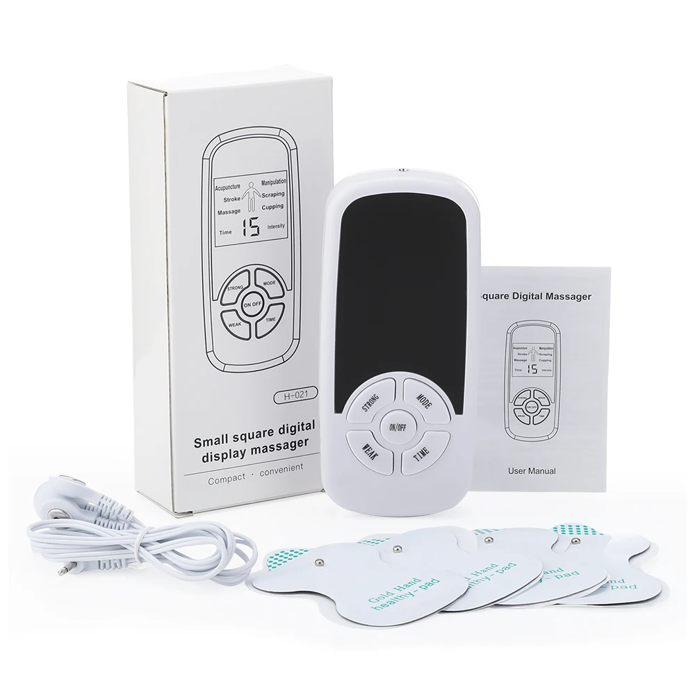 Ems Electric Muscle Therapy Stimulator Tens Unit Machine Meridian Fisioterapia Pulse Massaggiatore Cervicale Addominale Per Il Corpo