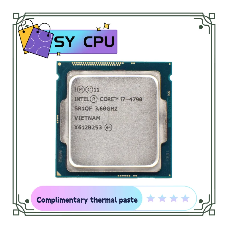 Processore Core I7 4790 I7-4790 I7 4790 Cpu Lga 1150 Cpu Quad-Core Il Processore Desktop Può Funzionare