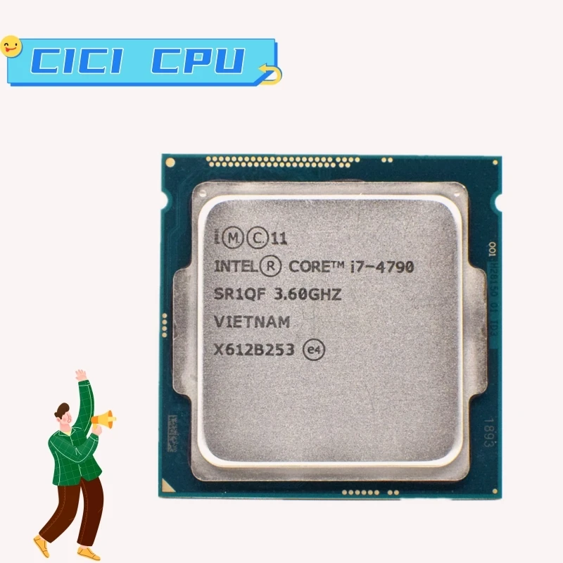 Processore Core I7 4790 I7-4790 I7 4790 Cpu Lga 1150 Cpu Quad-Core Il Processore Desktop Può Funzionare