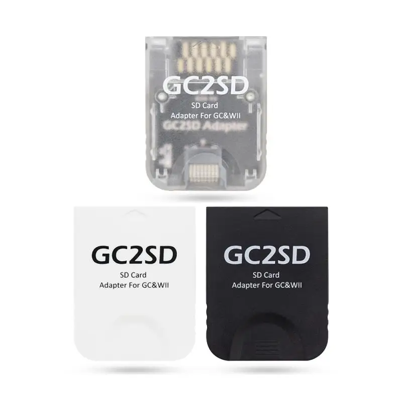 Retroscaler Gc2Sd Gc A Sd Card Adapter Memory Tf Card Adapter Lettore Di Schede Sd Per Console Di Gioco Ngc E Console Di Gioco Wii