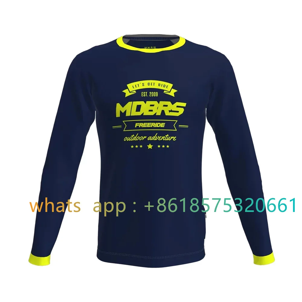 Mdbrs Mtb Racing Motocross Jersey Bicicletta Bmx Mountain Downhill Bike Maniche Lunghe Mountain Bike Racing Camicie Ciclismo Maglie Dh