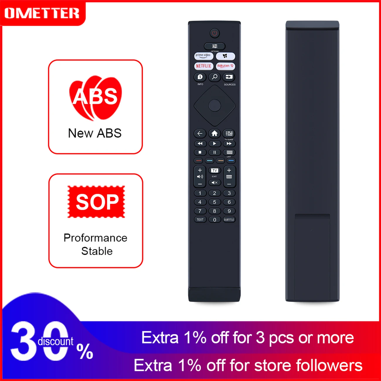 Nuovo Telecomando Brc0984505/01 Per Telecomando Philips Led Tv 398Gr10Bephn0047Bc Brc0984505-01 Brc098450501