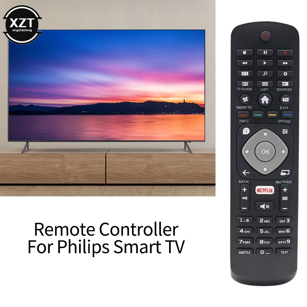 Nuovo Controller Tv Intelligente Per Philips Hof16H303Gpd24 398 Gr08B Telecomando Tv Universale Accessori Tv Philips Netflix