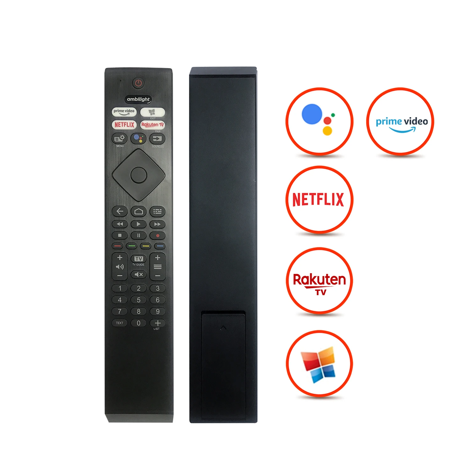Telecomando Tv Per Philips Voice Smart Tv 43 Pus7906/12 Muslimage Brc0984501