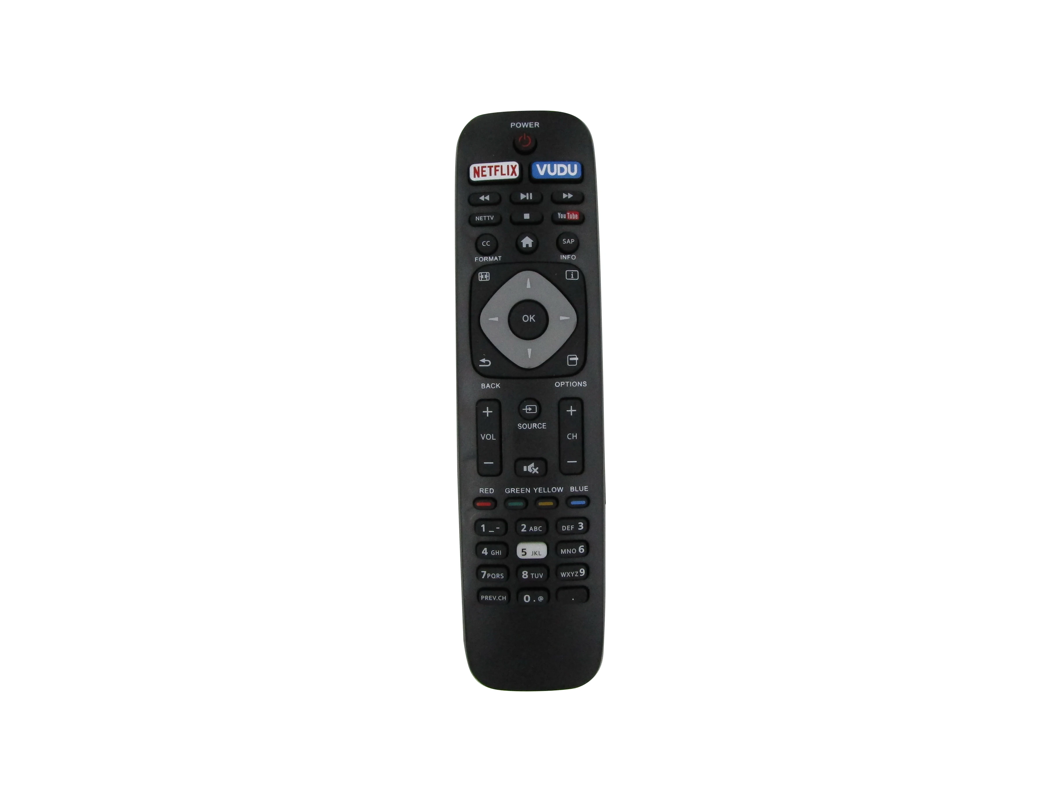 A Distanza Di Controllo Per Philips 75Pfl6601/F7 75Pfl6601/F7B 32Pfl4901 55Pfl7900/F7 65Pfl7900 32Pfl4901/F7 4K Ultra Hd Smart Tv Led