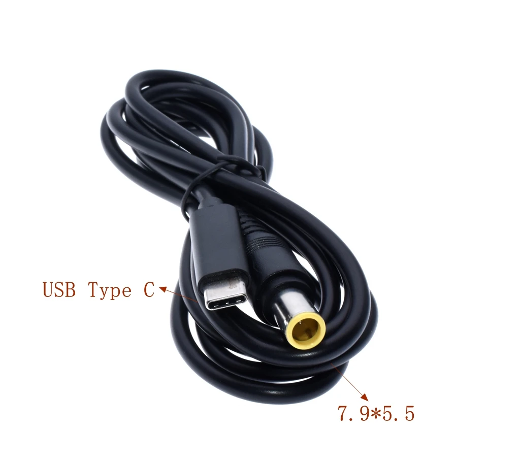 Usb Di Tipo C Pd Cavo Di Carico Del Cavo Per Lenovo Thinkpad E420 E430 T61 Z60T T60 T61 T420 T430 T500 Del Computer Portatile Adattatore Del Caricator