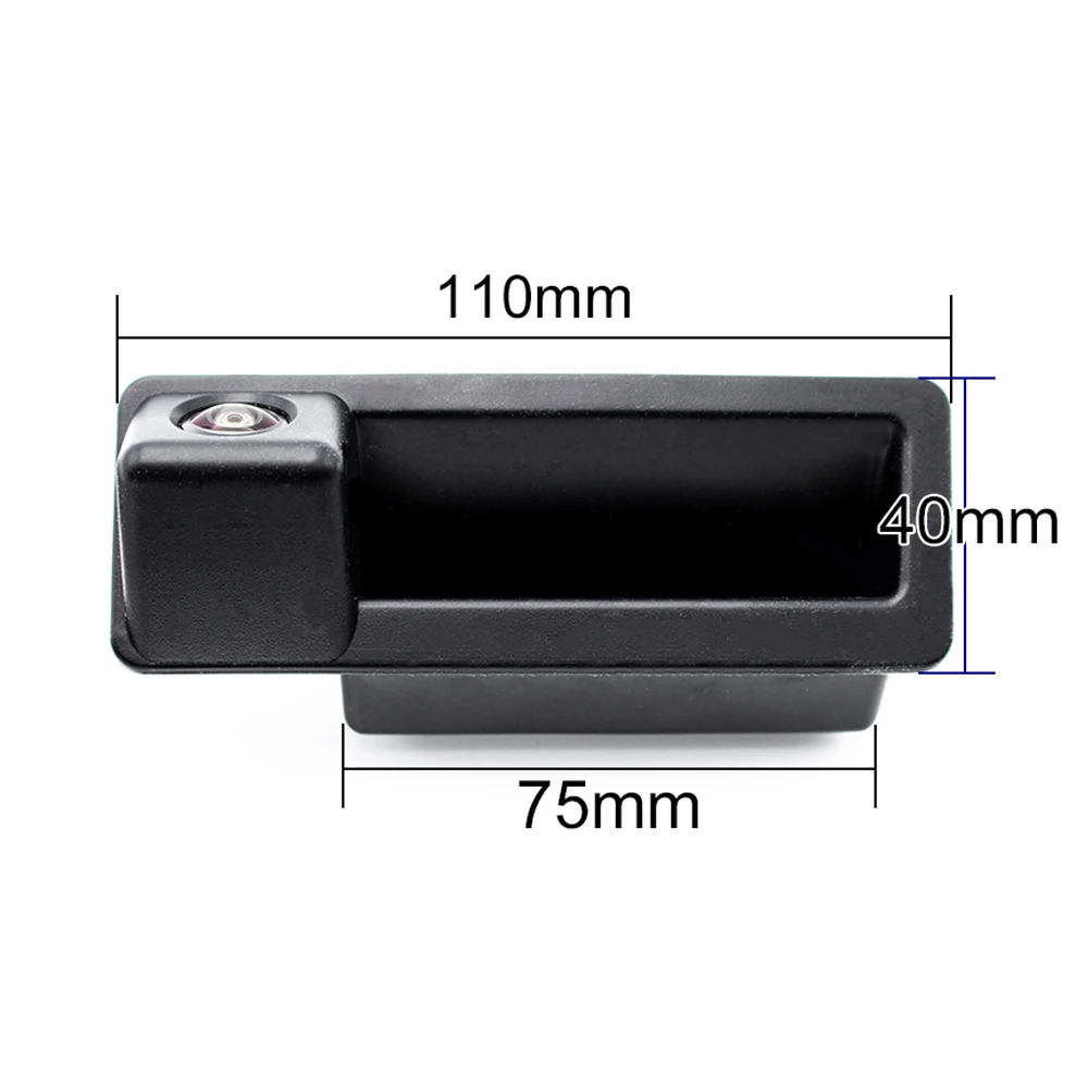 Veicolo Hd Ahd 1080 Car Reverse Fisheye Lens Trunk Handle Camera Per Bmw Serie 3 Serie 5 X5 X6 E46 E39 E60 E70 E82 E90