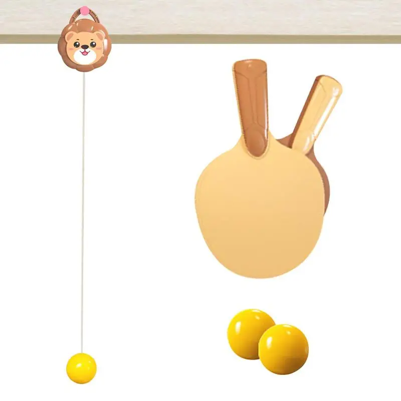 Ping Pong Trainer Door Pong Game Interactive Hang Pingpong Balls Training Sparring Device Ping Pong Sospeso Portatile