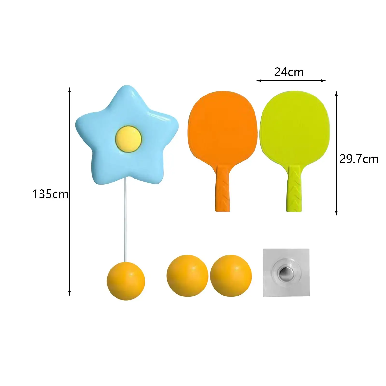 Indoor Hanging Ping Pong Trainer Portatile Ping Pong Set Ping Pong Training Aid Ping Pong Trainer 1 Button Rebound
