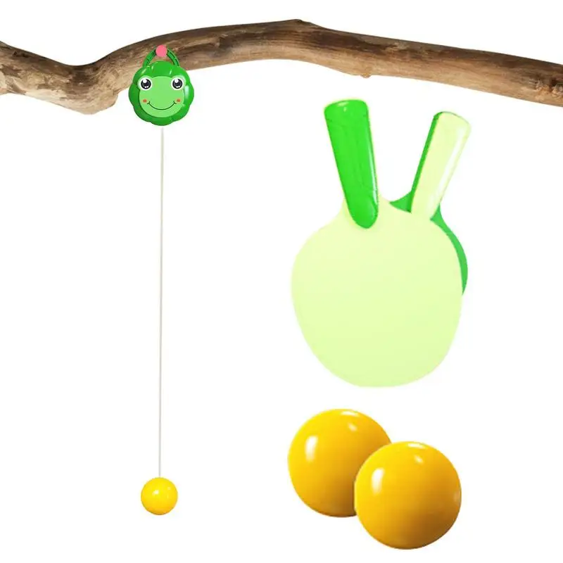 Ping Pong Trainer Door Pong Game Interactive Hang Pingpong Balls Training Sparring Device Ping Pong Sospeso Portatile