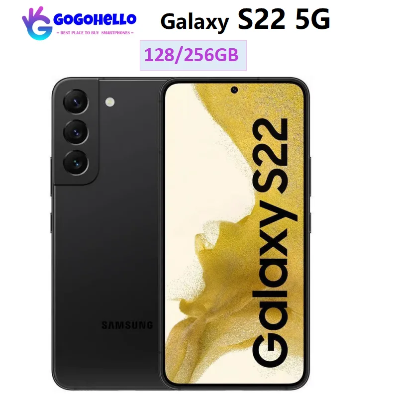 Originale Samsung Galaxy S22 5G 6.1 Pollici 128Gb/256Gb 50 Mp Smartphone Sbloccato 8Gb Android Versione Globale Telefoni Cellulari 95% Nuovo