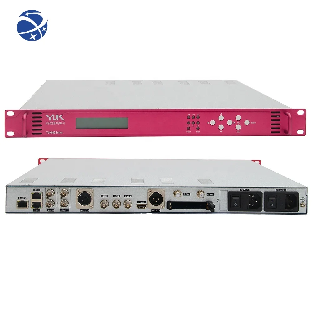Yyhc Satellite Cable Tv Equipment Dvb S2 Ird Decoder Dvb T2 H265 Ricevitore Tv Satellitare