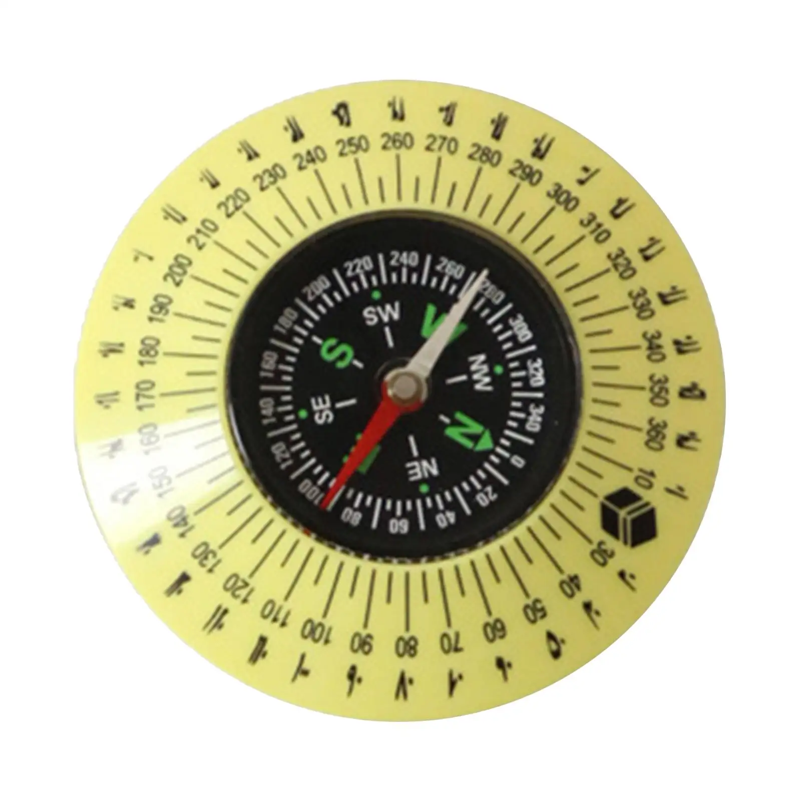 Qibla Compass Mecca Makkah Kaaba Kibla Direzione Trova Tasca Islamica Portatile