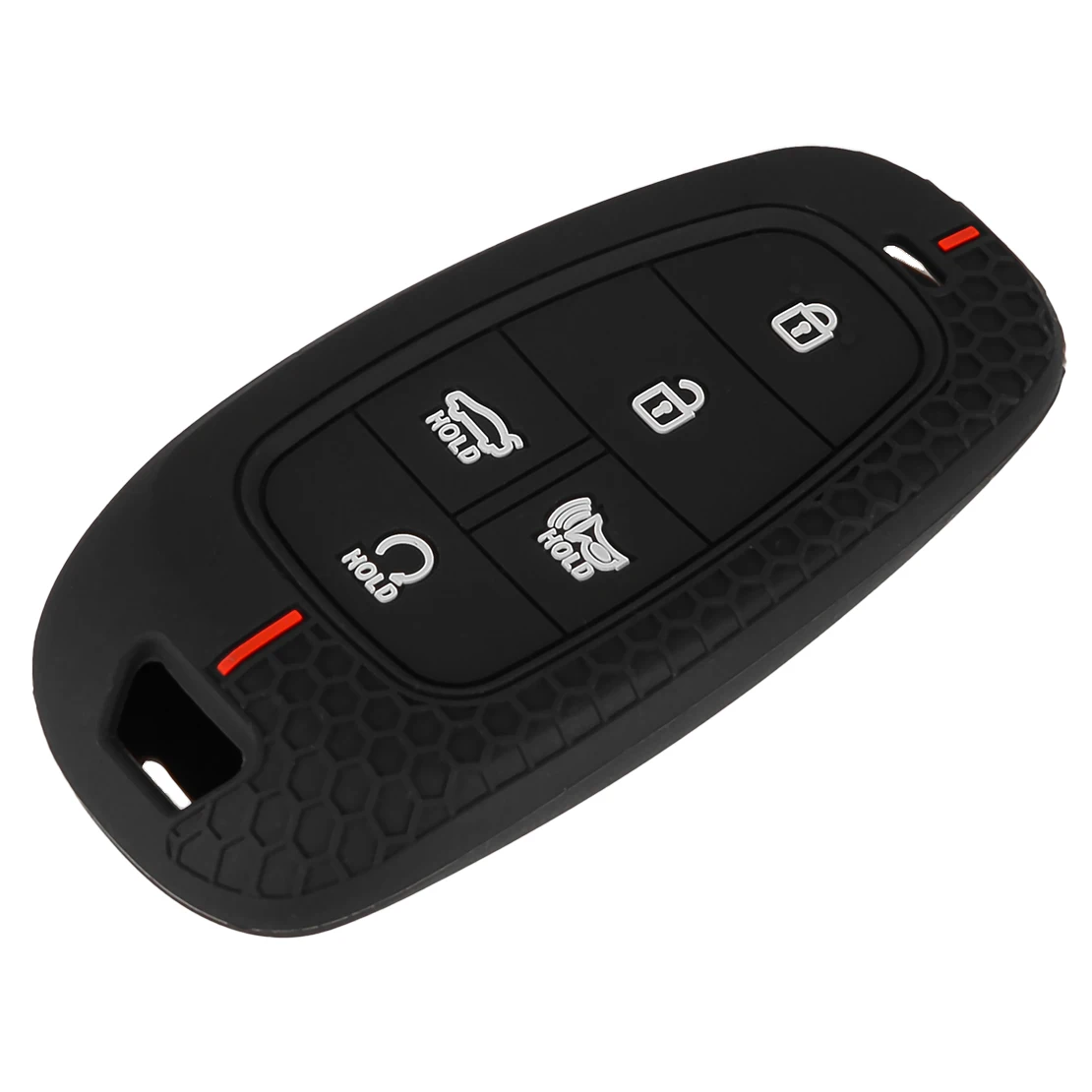 Custodia Per Portachiavi A Distanza Adatta Per Hyundai Sonata Santa Fe Tucson Santa Cruz 2022 2023 Bianco E Nero