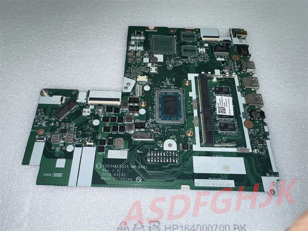 5B20R34192 Per Scheda Madre Lenovo Ideapad 330 Con Cpu Ryzen 5 100% Werk