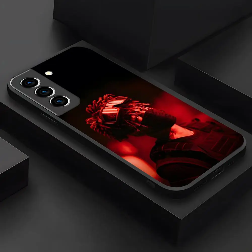 Phone Case For Samsung S-Scarlxrd Galaxy A21 Plus S22 A53 A24 A34 A54 A52 M54 Note 10 Uk 20 Ulitra Fe  Back Rapper Cover