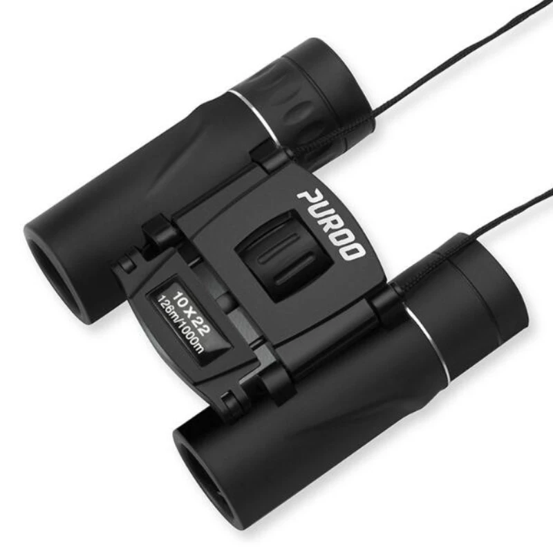 Cannocchiale Puroo Serie 10 X22 Binocolo Colore Nero Telescopio 126/1000M Doppio Tubo