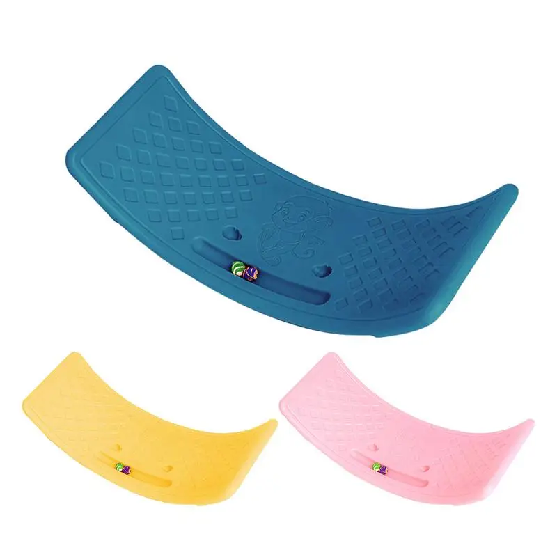 Nuovi Giocattoli Per Bambini Twisting Balance Board Bambini Wobble Balance Training Board Ragazzi Ragazze Antiscivolo Rocker Wobble Bending Board Toy