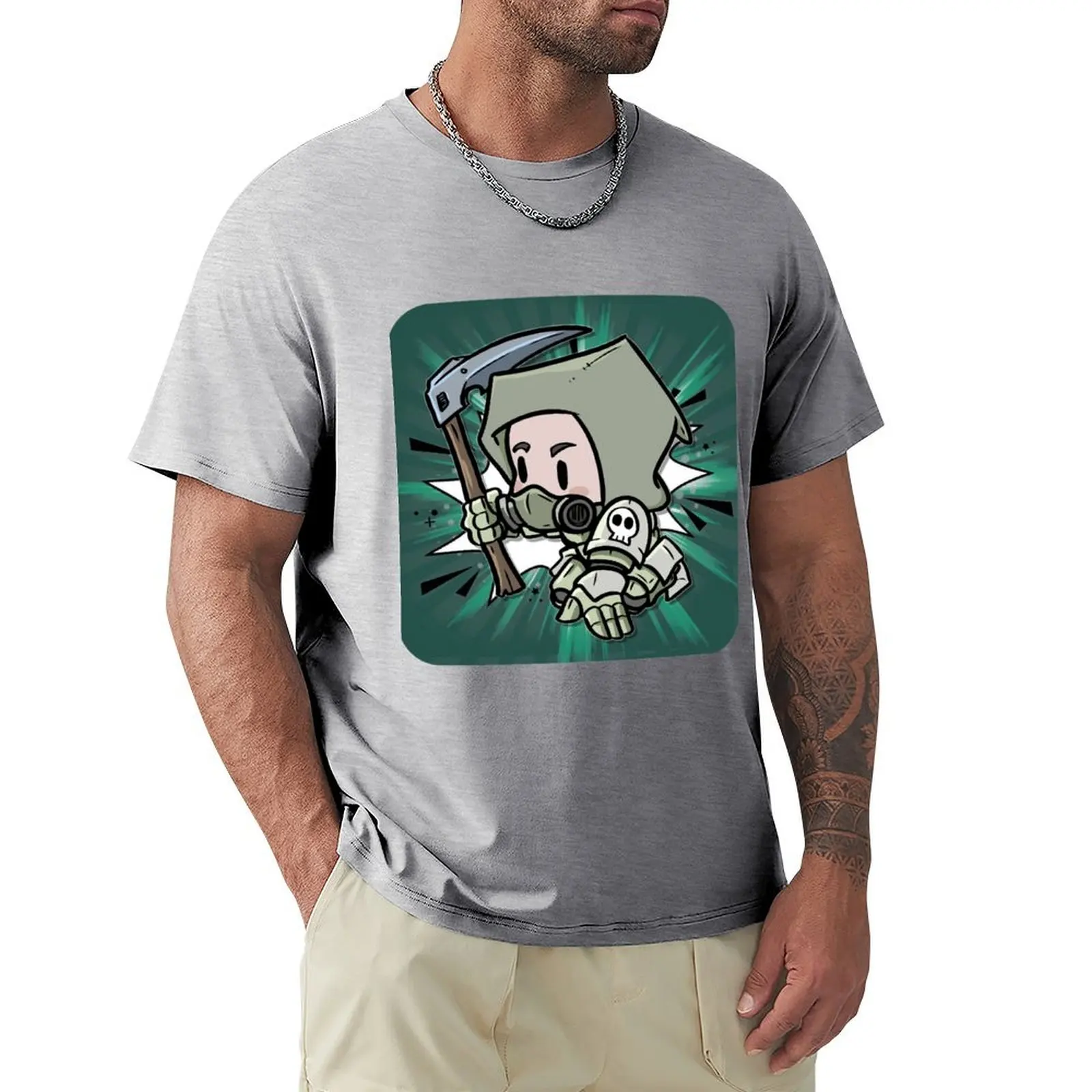 Chibi Mortarion T-Shirt Oversize Tees T-Shirt Uomo