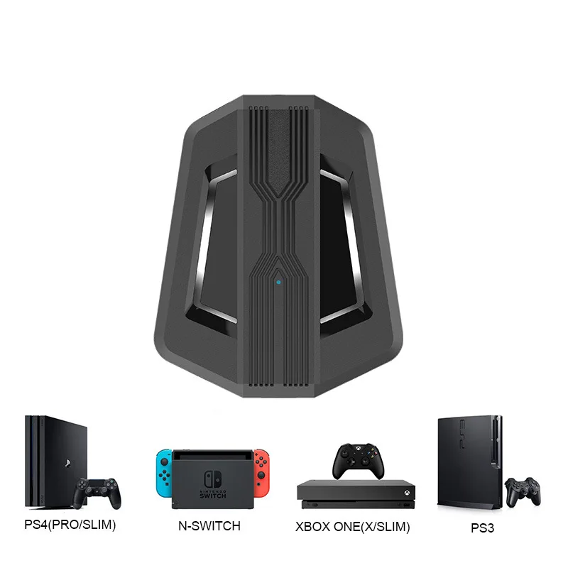 Hs-Sw315 Gaming Gamepad Audio Keyboard Mouse Converter Controller Adattatore Per Ps4 Ps3 One 360/N-Switch Accessori Per Console