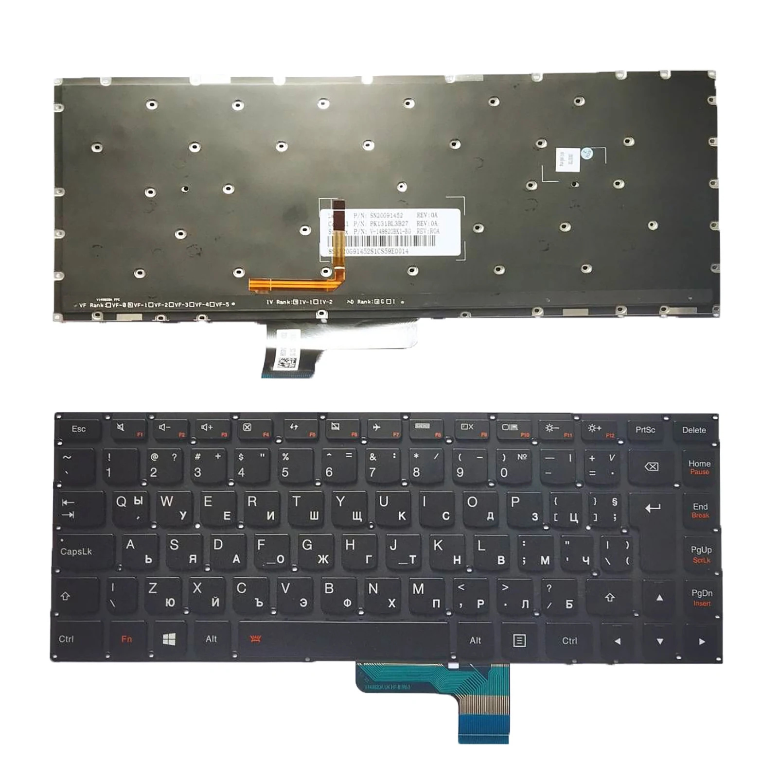 Originale Per Lenovo Ideapad Yoga 2 13 Yoga 3 14 E31-70 E31-80 U31-70 Bg Tastiera Retroilluminata