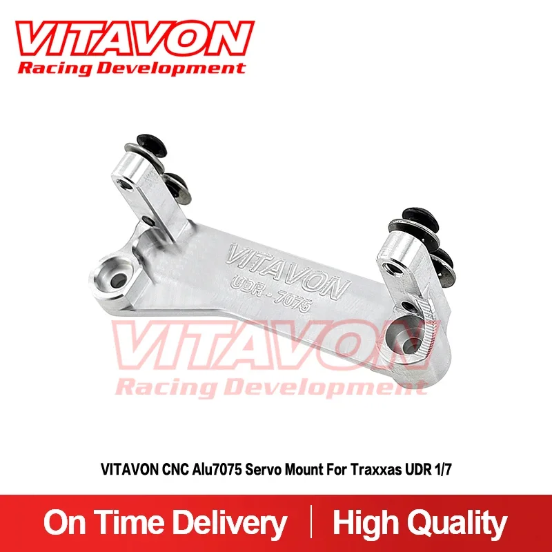Vitavon Cnc Alu7075 Servo Mount Per Traxxas Udr 1/7