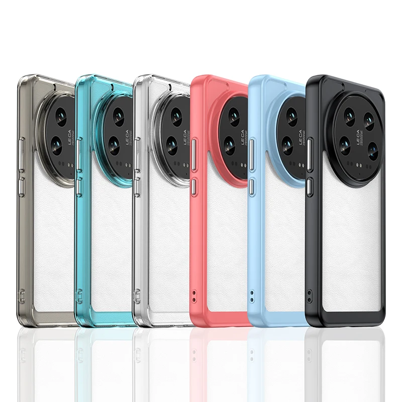 Per Xiaomi 14 Ultra Case Custodia Antiurto In Silicone Trasparente Di Lusso Per Xiaomi 14 Ultra Cover Per Xiaomi 14 Ultra Case
