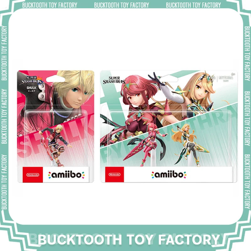 Xenoblade Chairs Amiibo Nfc Switch Shulk Amine Figure Homura E Hikari Figurine Gioco Periferiche Statua In Pvc Modello Giocattolo Regali