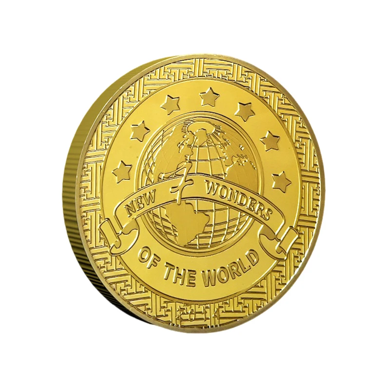 Nuove Sette Meraviglie Della Collezione Mondiale Di Monete Con Monete Da Collezione Taged By Country Coin Holder Collection