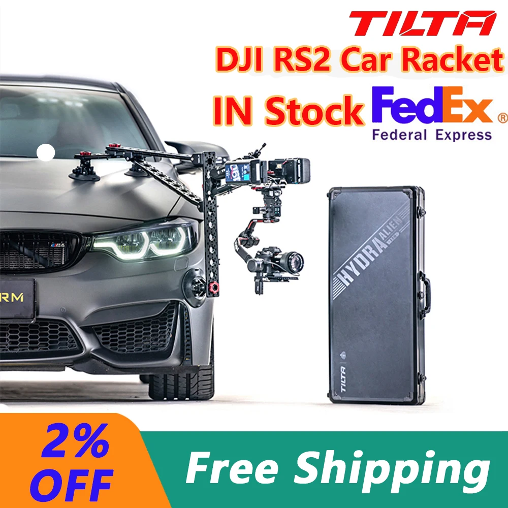Tilta Hda-T02 Hydra Alien Car Mount Support Rig System Ammortizzatore Per Braccio 7.5Kg Per Dji Ronin S Rs2 Rc2 Gimbal