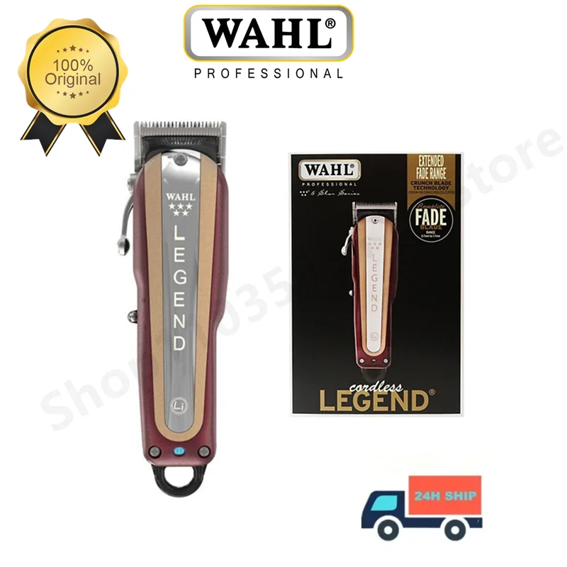 100% Originale Wahl 8594 Professionale 5 Stelle Cordless Magic Clip Tagliacapelli Detailer Li Hair Trimmer Golden Edition Wahl 8594