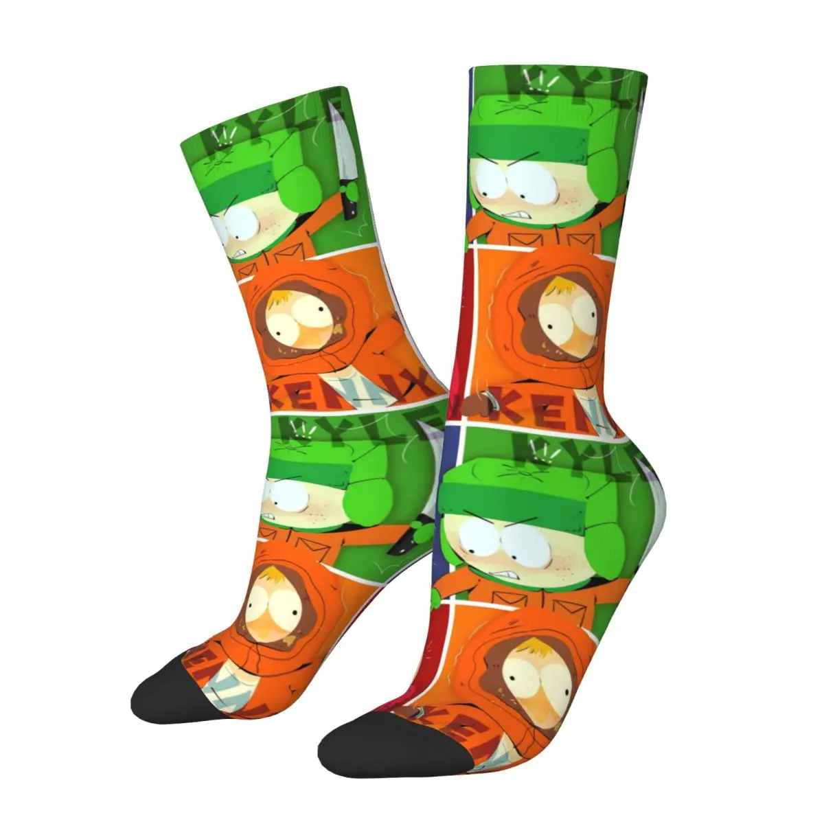 Autunno Inverno Cool Donna Uomo Southpark Cartoon Socks Stan Kyle Cartman Pantaloncini Traspiranti Crew Socks