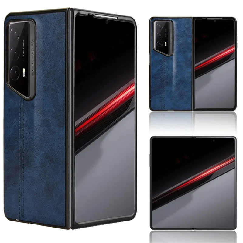 Adatto Per Honor Magic V2 Rsr Porsche Design Car Line Cover Posteriore Custodia In Pelle Pu Per Honor Magic V2 Rsr Case
