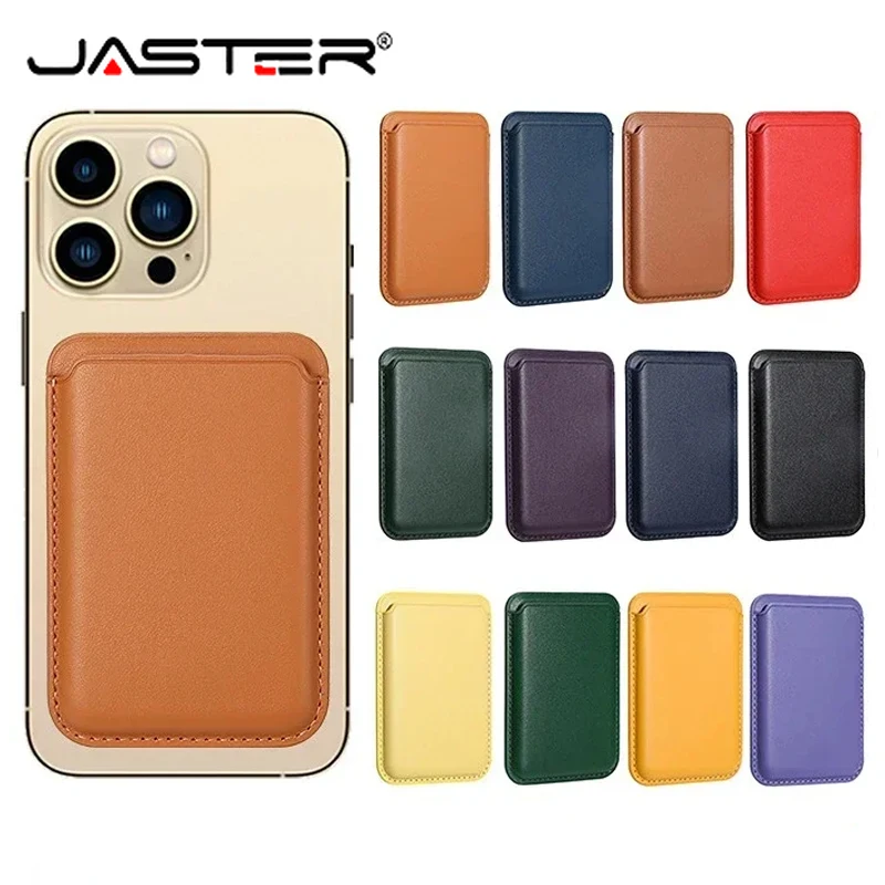 Jaster Per Custodia A Portafoglio In Pelle Magnetica Magsafe Per Iphone 15 14 Pro Max 13 12 Per Accessori Samsung S24 Ultra S23