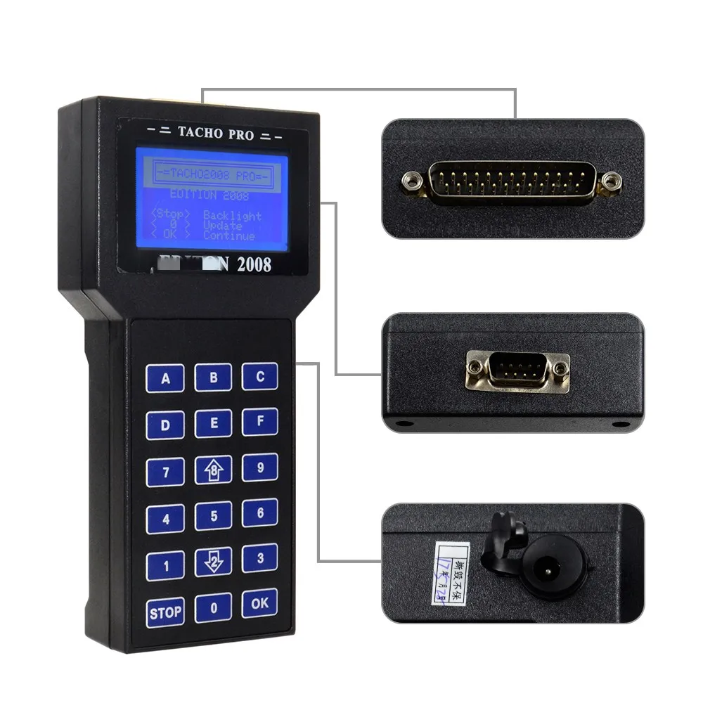 Miglior Tacho Pro Tachopro 2008 Luglio Universal Dash Master Programmer M Strumento Di Correzione Sblocca L'Unità Principale Multi-Lingue