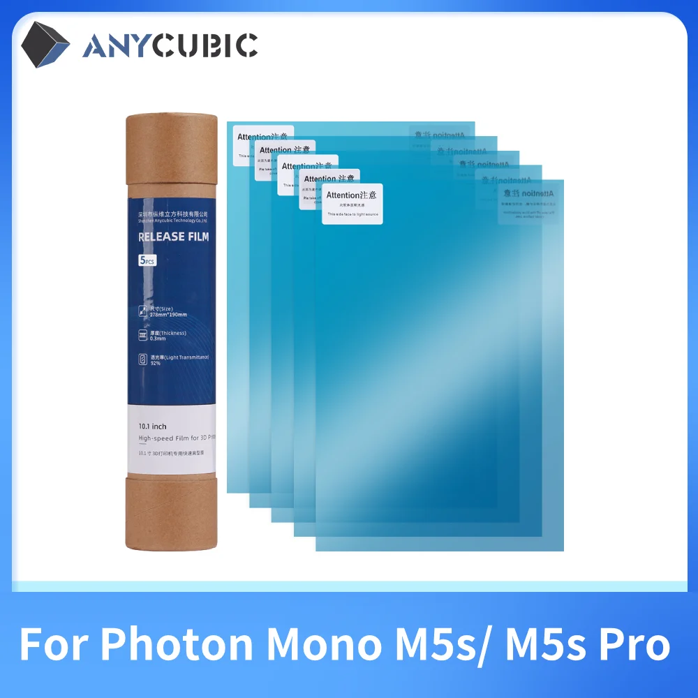 Anycubic Pellicola Fep Originale Per Photon Mono M5S/ M5S Pro Accessori Per Stampanti 3D
