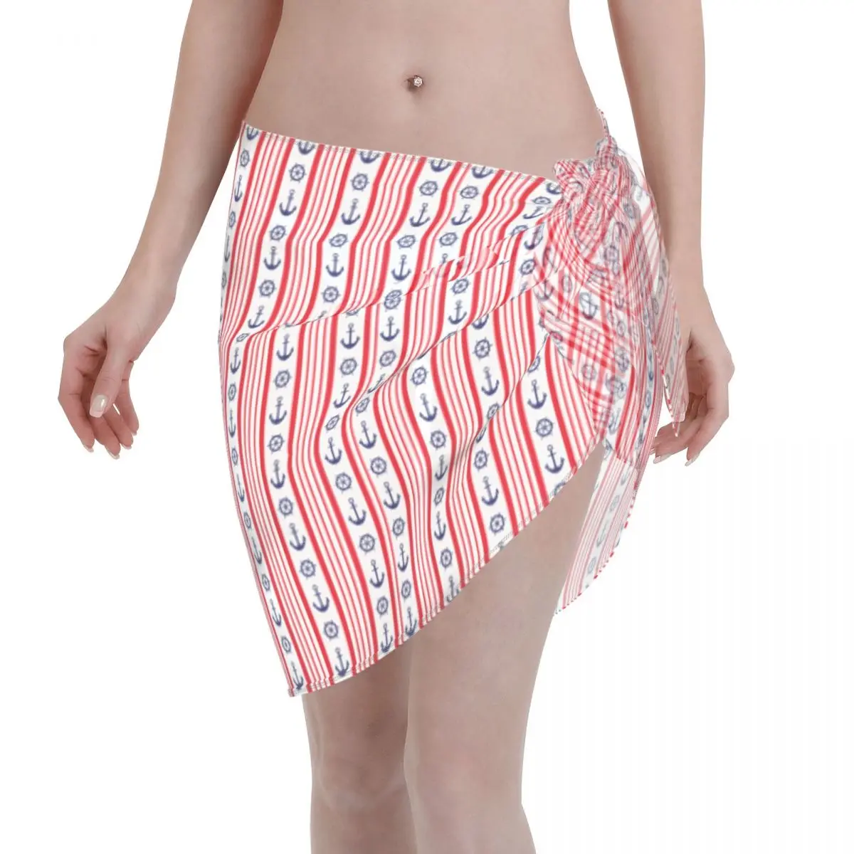 Nautica Spirit Kaftan Sarong Beach Wear Donna Sexy Beach Gonne Corte Bikini Coverup Gonne