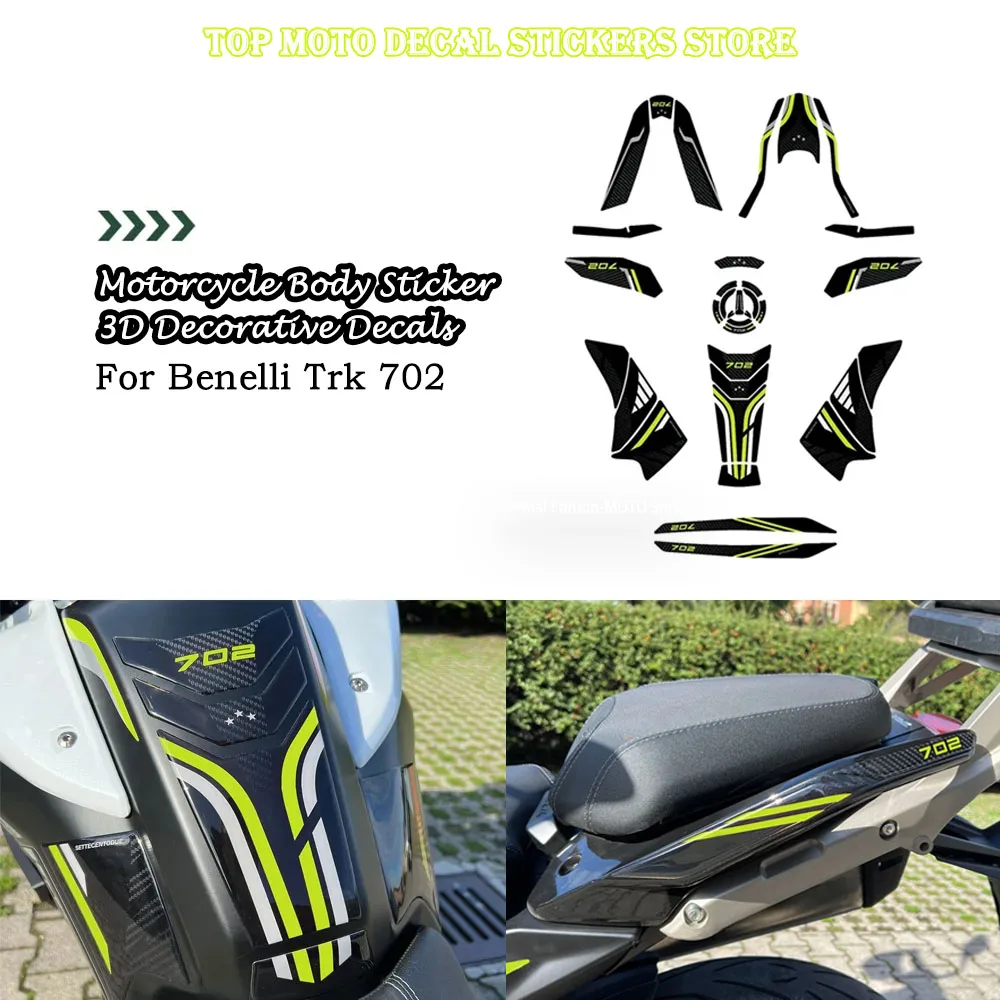 Per Benelli Trk 702 Trk702 2023 Accessori Per Adesivi Per Carrozzeria Moto Decalcomania Decorativa Antigraffio