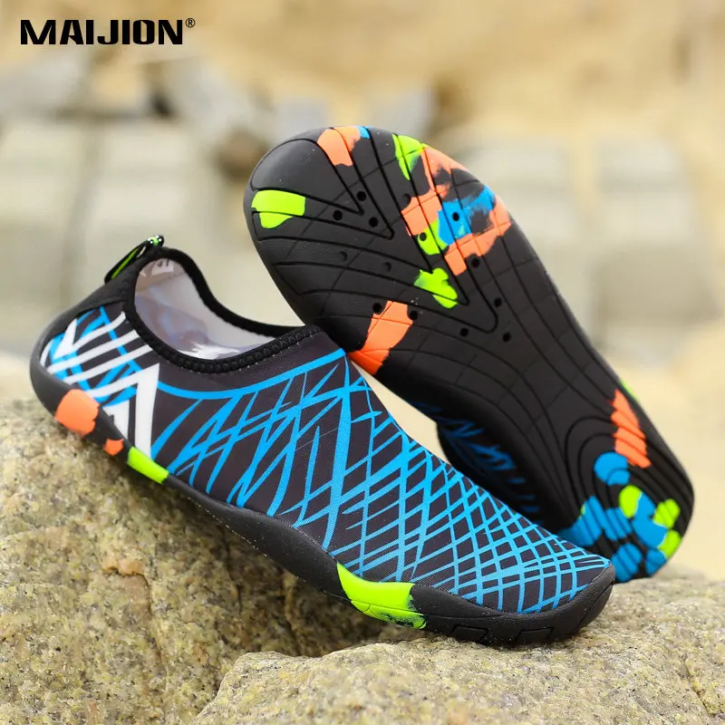 Uomo Donna Aqua Shoes Sneakers Quick Dry Calzature Da Nuoto Unisex Outdoor Traspirante Scarpe Da Spiaggia A Monte