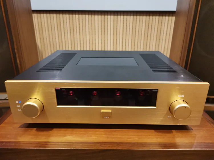 Ht668 Hetian Shigeru Di Recente Aggiornamento Pre-Stage Tube Pre-Stage Tube Amplificatore Pre-Stage Ecc83S * 2, Ecc82 * 2