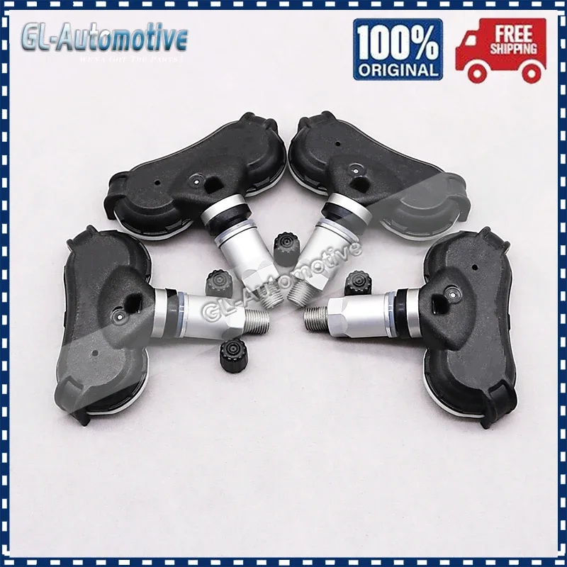 Set Di (4) Sensore Di Pressione Pneumatici Tpms 434Mhz Per Kia Rio Sportage Mohave Hyundai Ix35 Tucson C-Green Centennial Elantra Equus