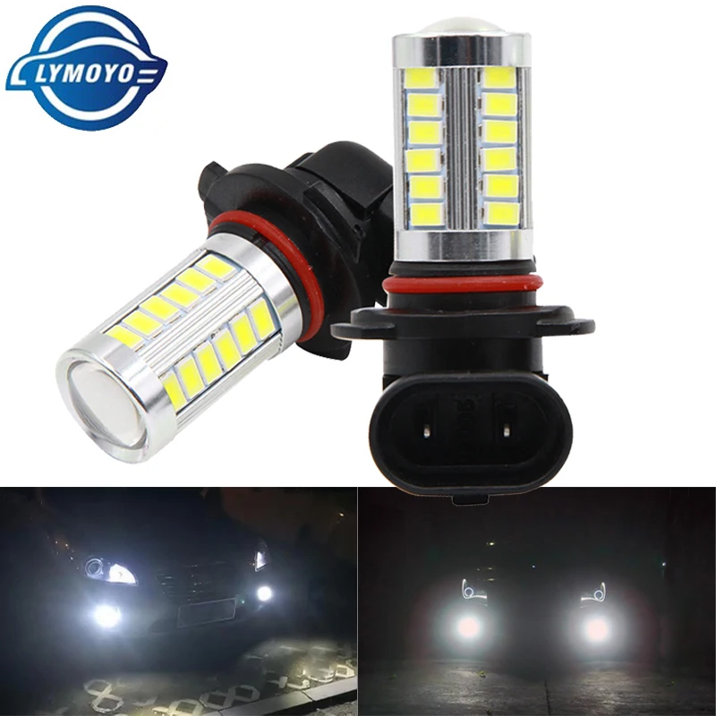 2X Fendinebbia Per Auto H11 Lampada A Led H7 9005 Hb3 9006 Hb4 H9 H8 H16 Hb4 9145 Psx24W 2504 9005 Hb3 Psx26W P13W Fendinebbia A Led Per Auto Bianca