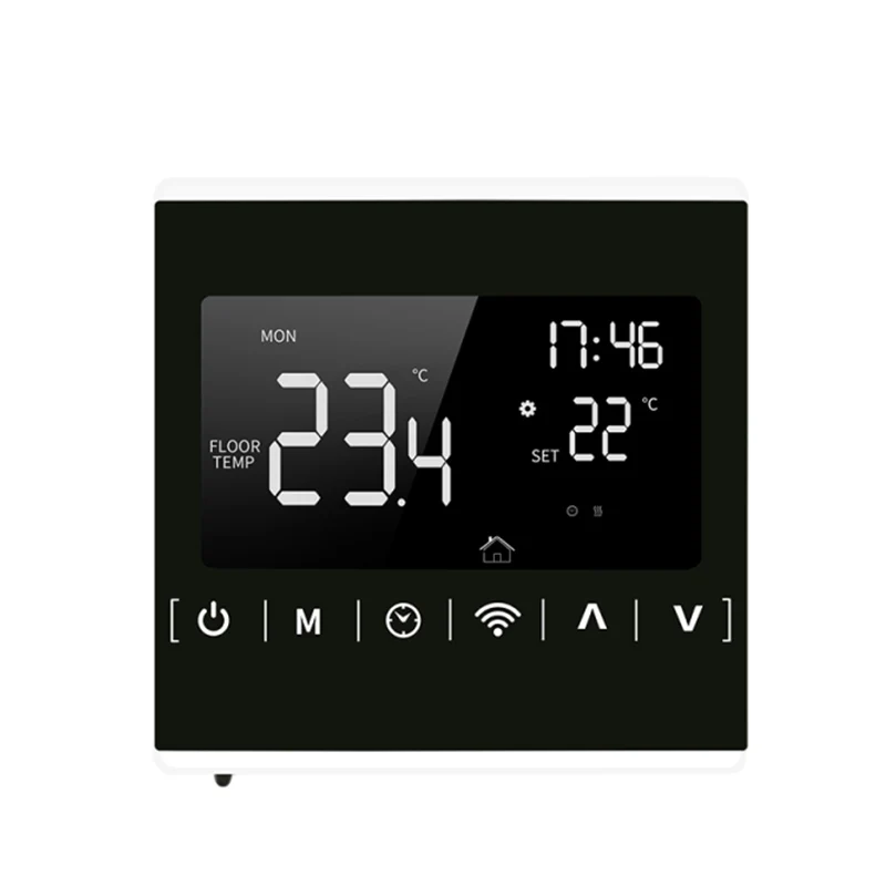 Tuya Wifi Smart Termostato, Riscaldamento Elettrico A Pavimento Temperatura Dell'Acqua Telecomando Lcd Touch Screen Riscaldamento A Pavimento Termosta