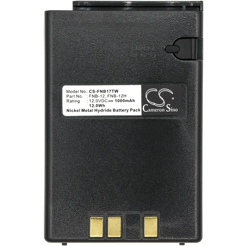 Batteria Radio Bidirezionale Per Yaesu Fnb-10 Fnb-10H Fnb-12 Fnb-12H Fnb-14 Fnb-14H Fnb-17 Fnb-17H Ft-23R Ft-33R Ft-73R Ft-470 Ft-811