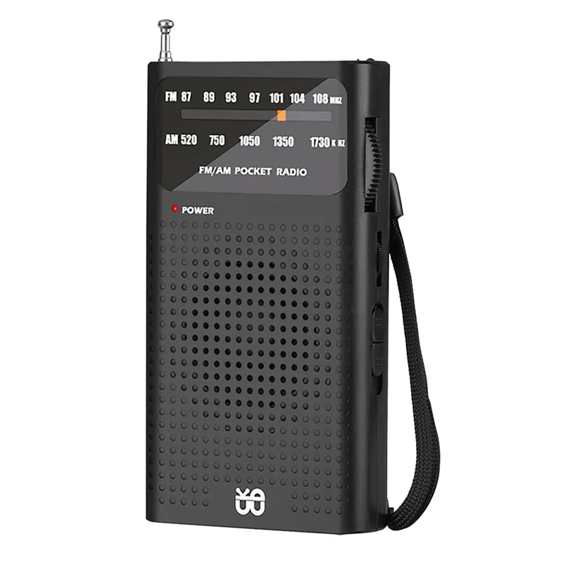 Mini Radio Portatile Am/Fm All Band Stereo Weather Pocket Radio Ricevitore Per Old Man Walking Escursionismo Campeggio