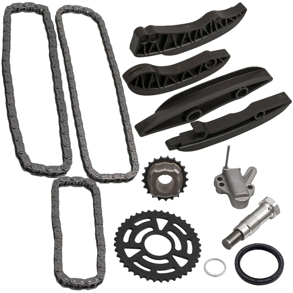 Kit Catena Distribuzione Superiore E Inferiore Per Bmw-5 F10 F18 520D 525D N47C20A N47D20A N47