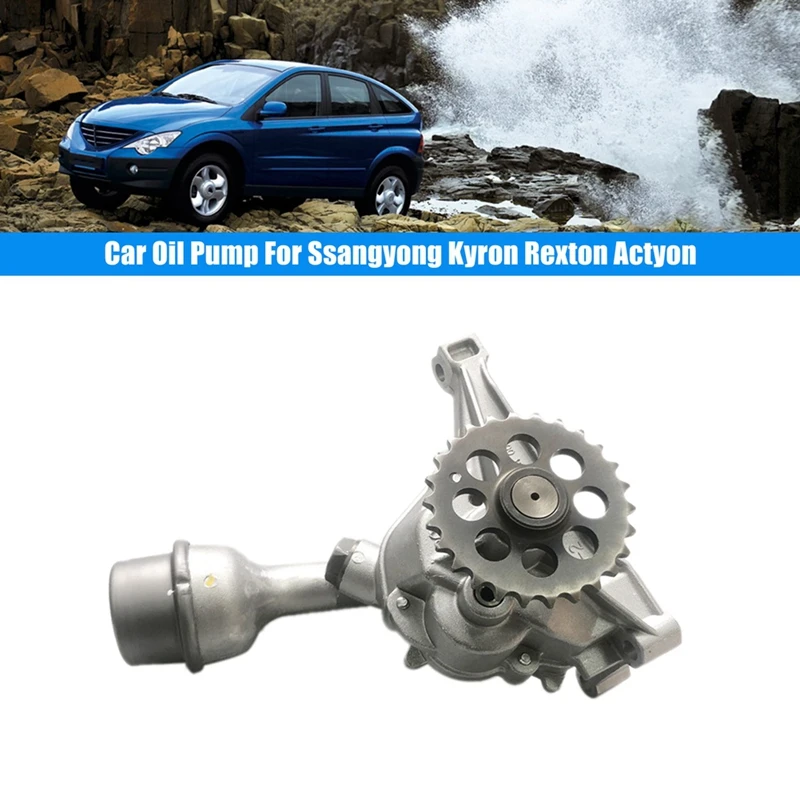 6641800401 Pompa Olio Per Auto Per Ssangyong Kyron Rexton D20Dt Actyon D20R 2.0 Xdi 2005-2016