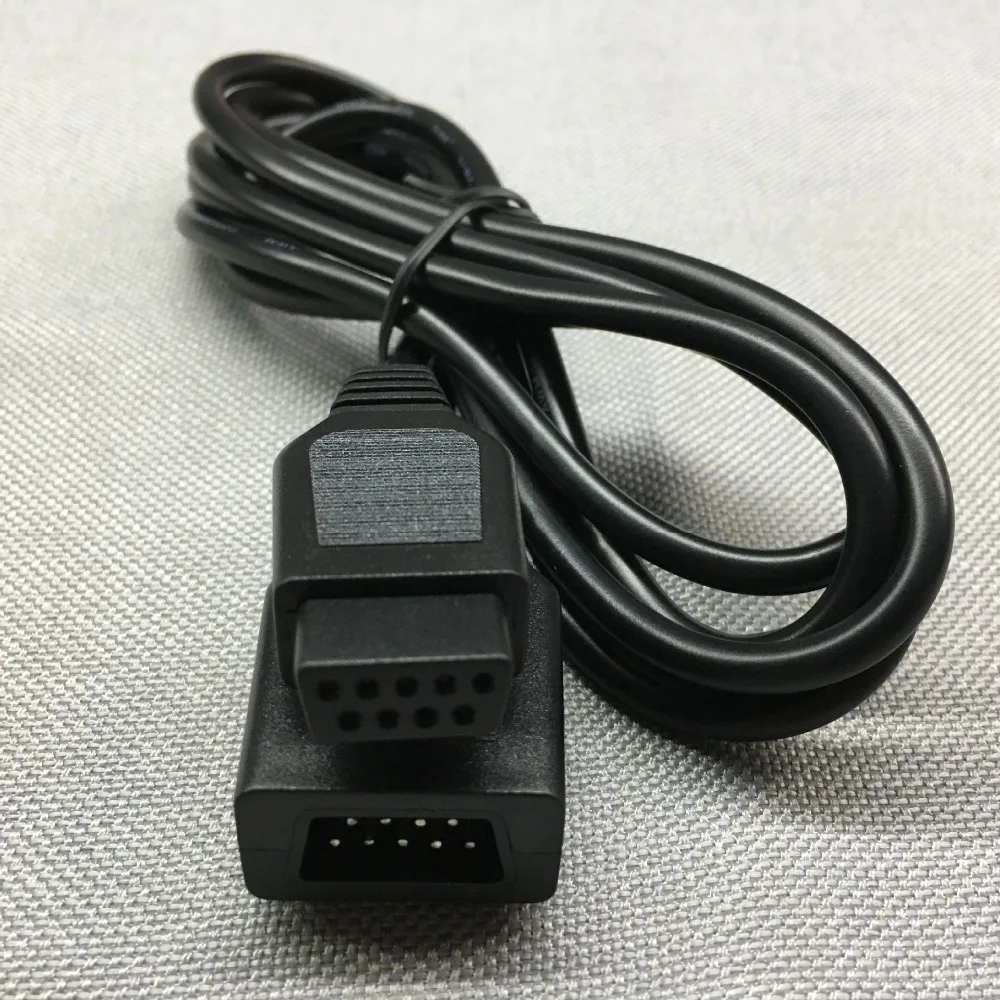 Fzqweg 5 Pcs 6Ft 1.8 M Controller Joystick Cavo Di Estensione Per Il Sega Game Console Di Sistema Della Genesis 2 3 Megadrive 2 Md2